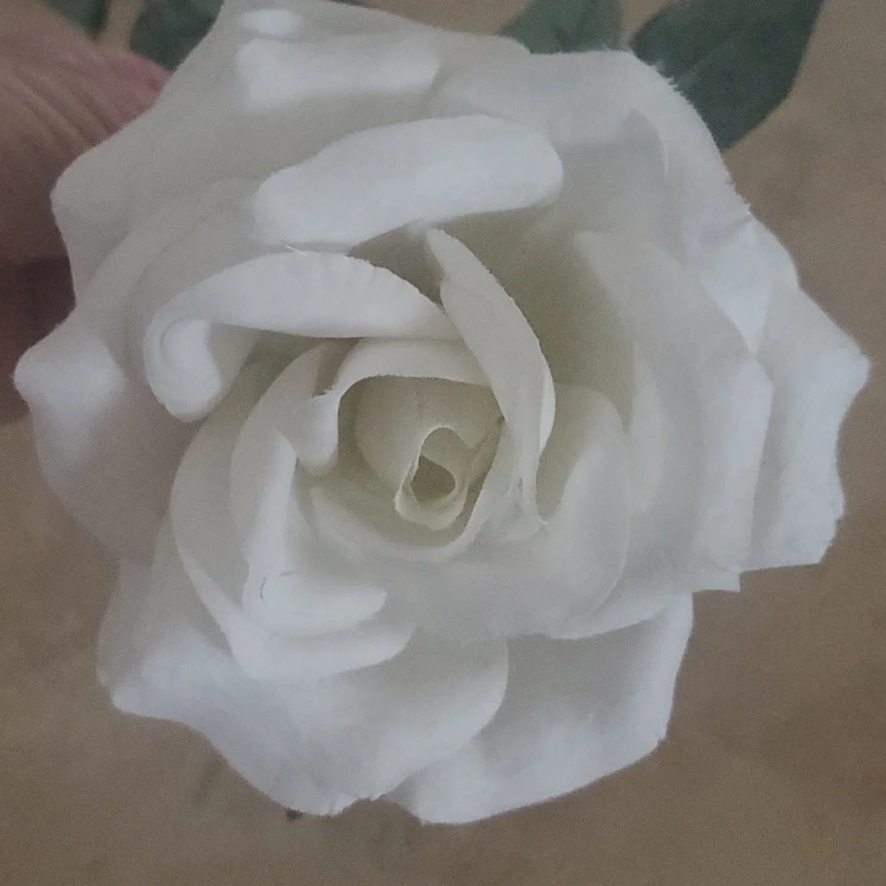 **SALE**Faux White Rose